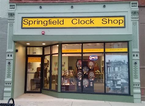 springfield clock shop.